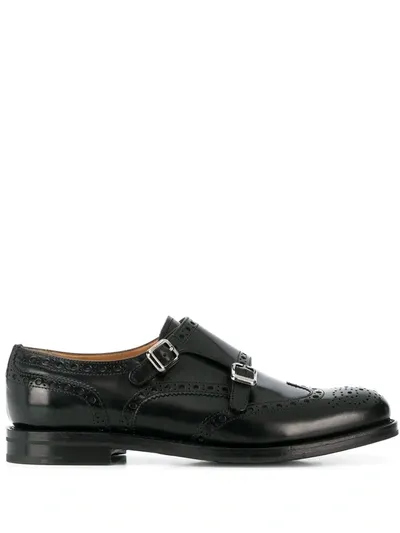 Church's Lana R Monk-strap Brogues Black