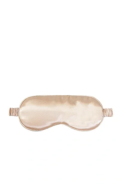 Slip Pure Silk Sleep Mask In Caramel