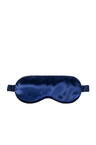 Slip Pure Silk Sleep Mask In Navy