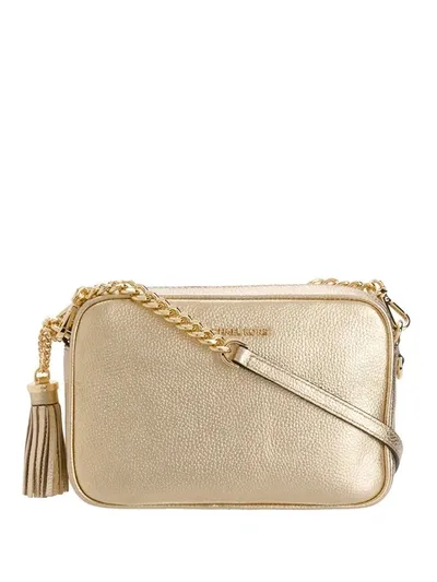 Michael Kors Mk Borsa Camera In Metallic