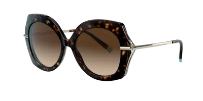 Tiffany & Co . Woman Sunglass Tf4169 In Brown Gradient