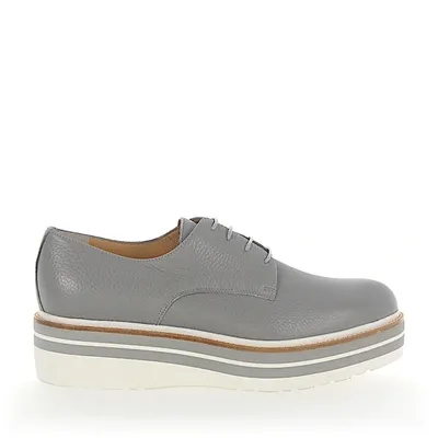 Truman's Lace-up Shoes 7953 Deerskin  Light Grey