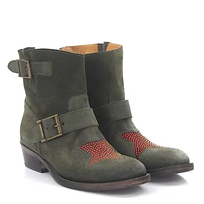 Budapester Ankle Boots Green