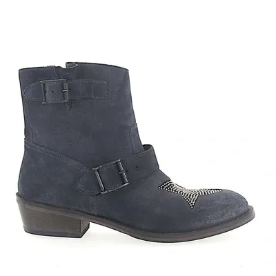 Budapester Ankle Boots Blue 752 In 蓝色