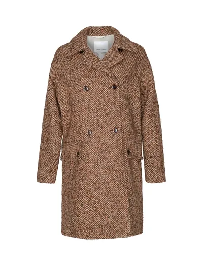 Samsoe & Samsoe Vibe Coat In Inca Melange