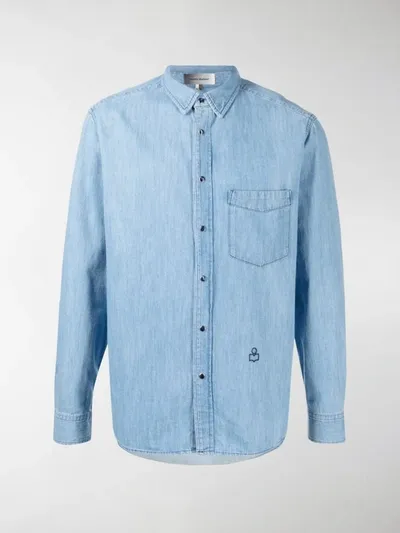 Isabel Marant Denim Style Shirt In Blue