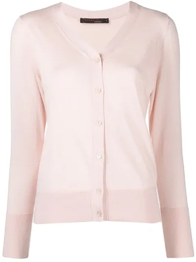 Incentive! Cashmere V-neck Cashmere Cardigan In Pink