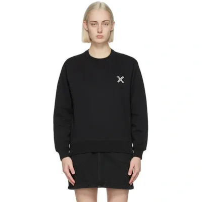 Kenzo Black Sport Logo Sweatshirt