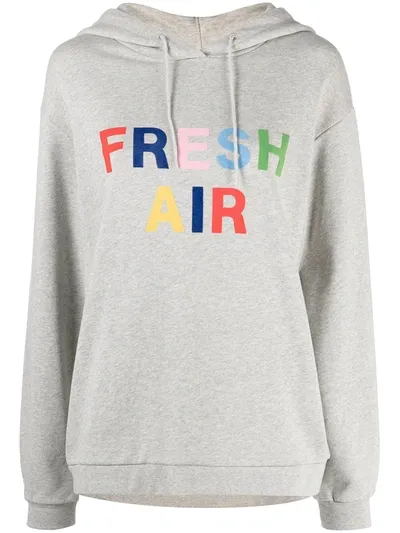 Etre Cecile Fresh Air Hoodie In Grey