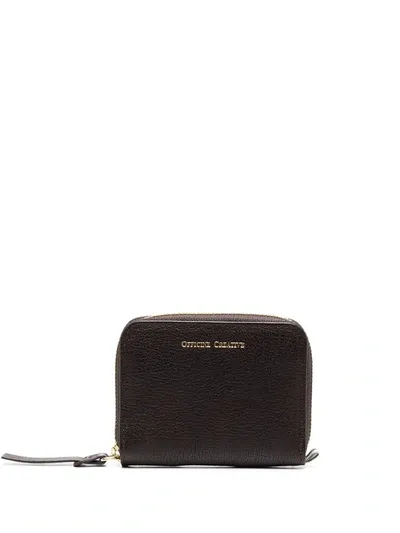 Officine Creative Poche 2 Wallet In Brown