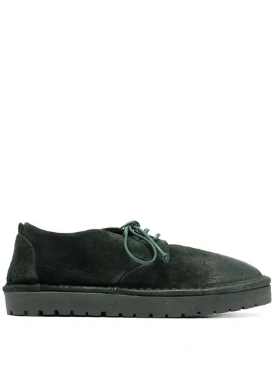 Marsèll Flat Lace-up Shoes In Green