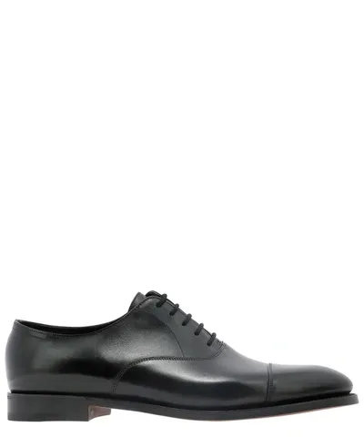 John Lobb City Ii Oxford Lace In Black