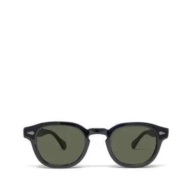 Moscot Lemtosh Round Frame Sunglasses In Black