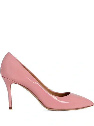 Giuseppe Zanotti Lucrezia 90mm Patent Pumps In Pink