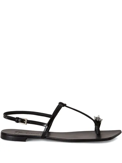 Giuseppe Zanotti Calipso Strappy Sandals In Black