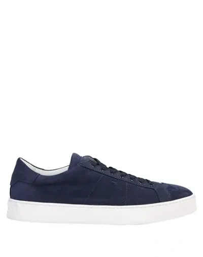 Santoni Sneakers In Azul