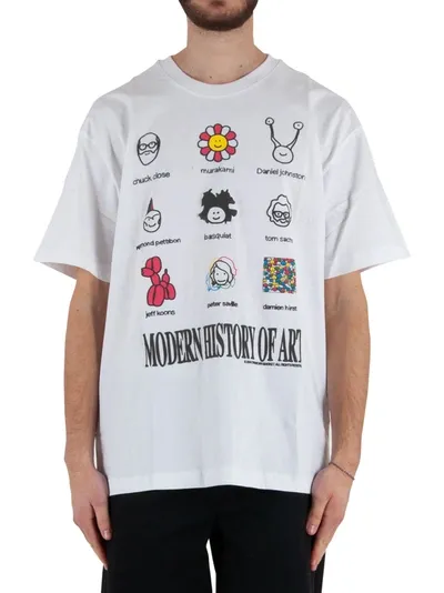 Chinatown Market Modern History Of Art Cotton T-shirt In Bianco