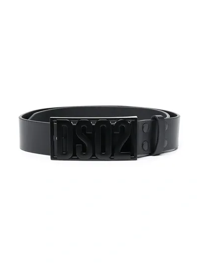 Dsquared2 Kids Belt For Boys In Black