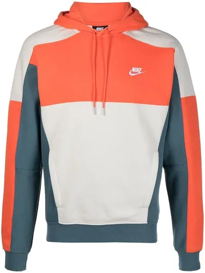 Nike Colour-block Hoodie In Neutrals