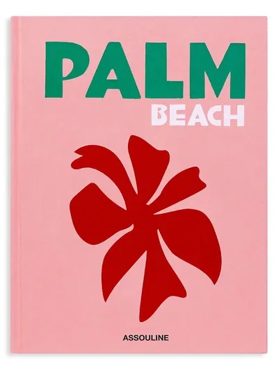 Assouline Palm Beach By Aerin Lauder Hardcover Book In Pink