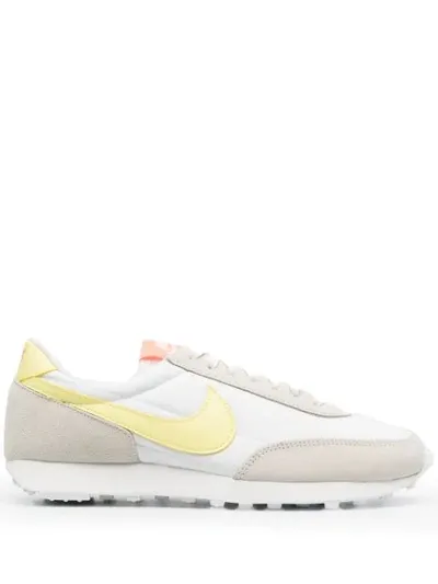 Nike Women's Daybreak Casual Sneakers From Finish Line In White/yellow