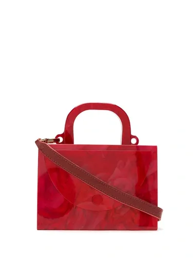 Estilé Petit Bardot Cherry Pop Mini Bag In Red