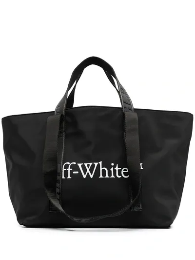 Off-white Small Commercial Tote Bag In Black