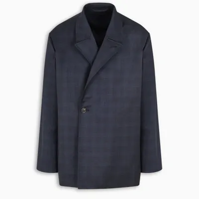 Balenciaga Blue Tailored Blazer