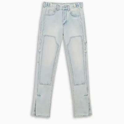 Off-white &trade; Light Blue Boyfriend Jeans