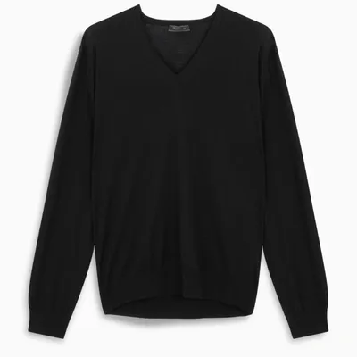 Prada Black Wool Sweater