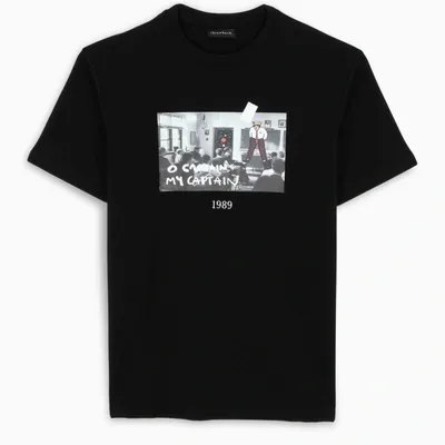 Throwback Black S/s Captain T-shirt