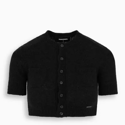 Dsquared2 Black Mini Fit Cardigan