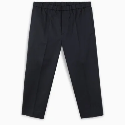 Jil Sander Blue Tapered Trousers