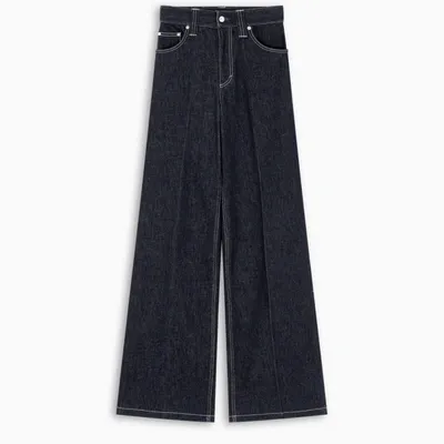 Chloé Blue Wide-leg Jeans