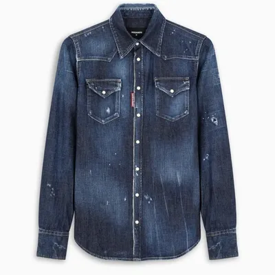 Dsquared2 Dsquared Denim Shirt In Blue