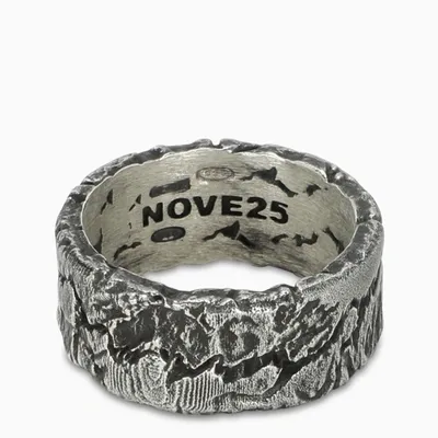 Nove25 Materic Band Ring In Multicolor