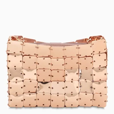 Rabanne Pink Gold Tone Iconic 1969 Bag