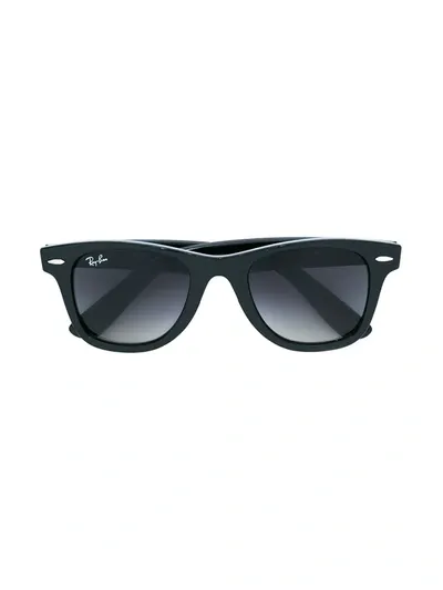 Ray-ban Junior Wayfarer Sunglasses In Schwarz