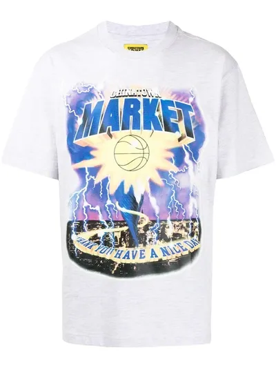 Chinatown Market Tornado T-shirt In Grey