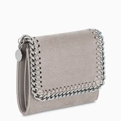 Stella Mccartney Ash Grey Small Falabella Wallet