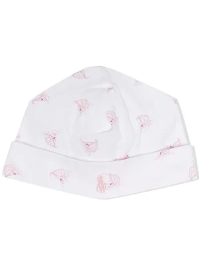 Ralph Lauren Babies' Boat-print Hat In White