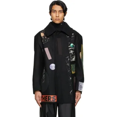 Raf Simons Black Sterling Ruby Edition Patches Jacket