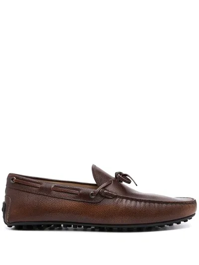 Tod's Gommino Driving Shoes In Brown