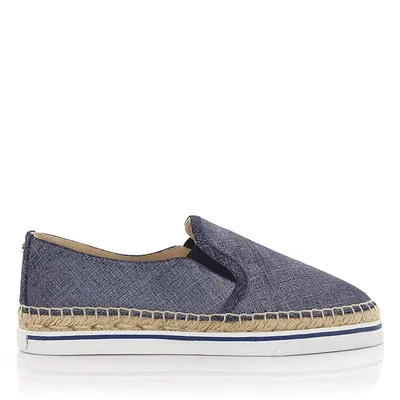 Jimmy Choo Espadrilles Dawn Denim In Blue