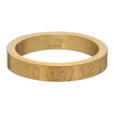 Maison Margiela Gold Numbers Ring