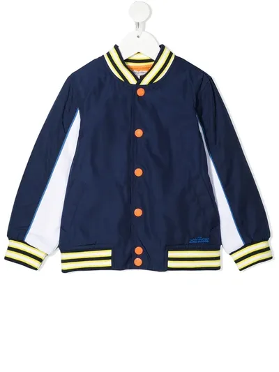 The Marc Jacobs Kids' The Mascot Bomber Jacket In Navy