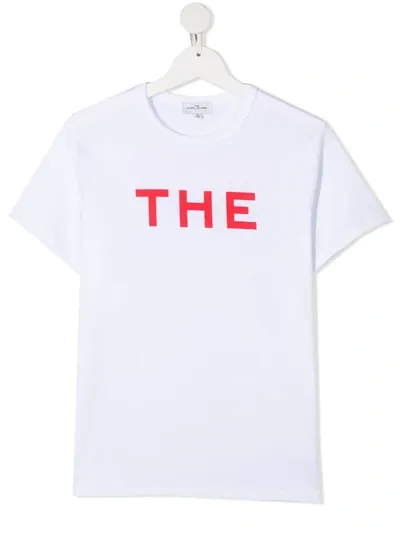 The Marc Jacobs Kids' Logo Print T-shirt In White