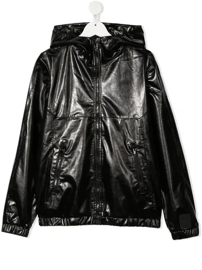 Diesel Teen Jcarrsy Windbreaker In Black