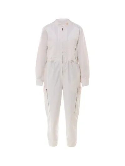 Stella Mccartney Cotton-blend Overalls In White