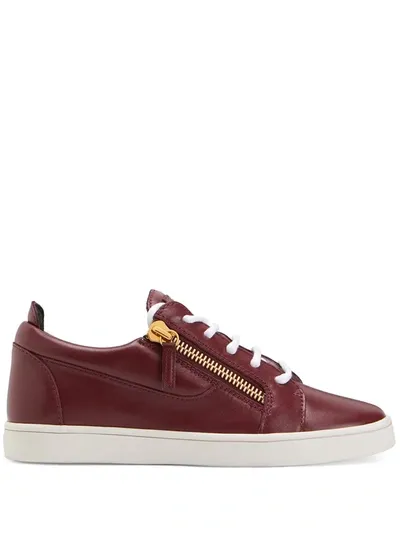 Giuseppe Zanotti Nicki Low-top Sneakers In Purple